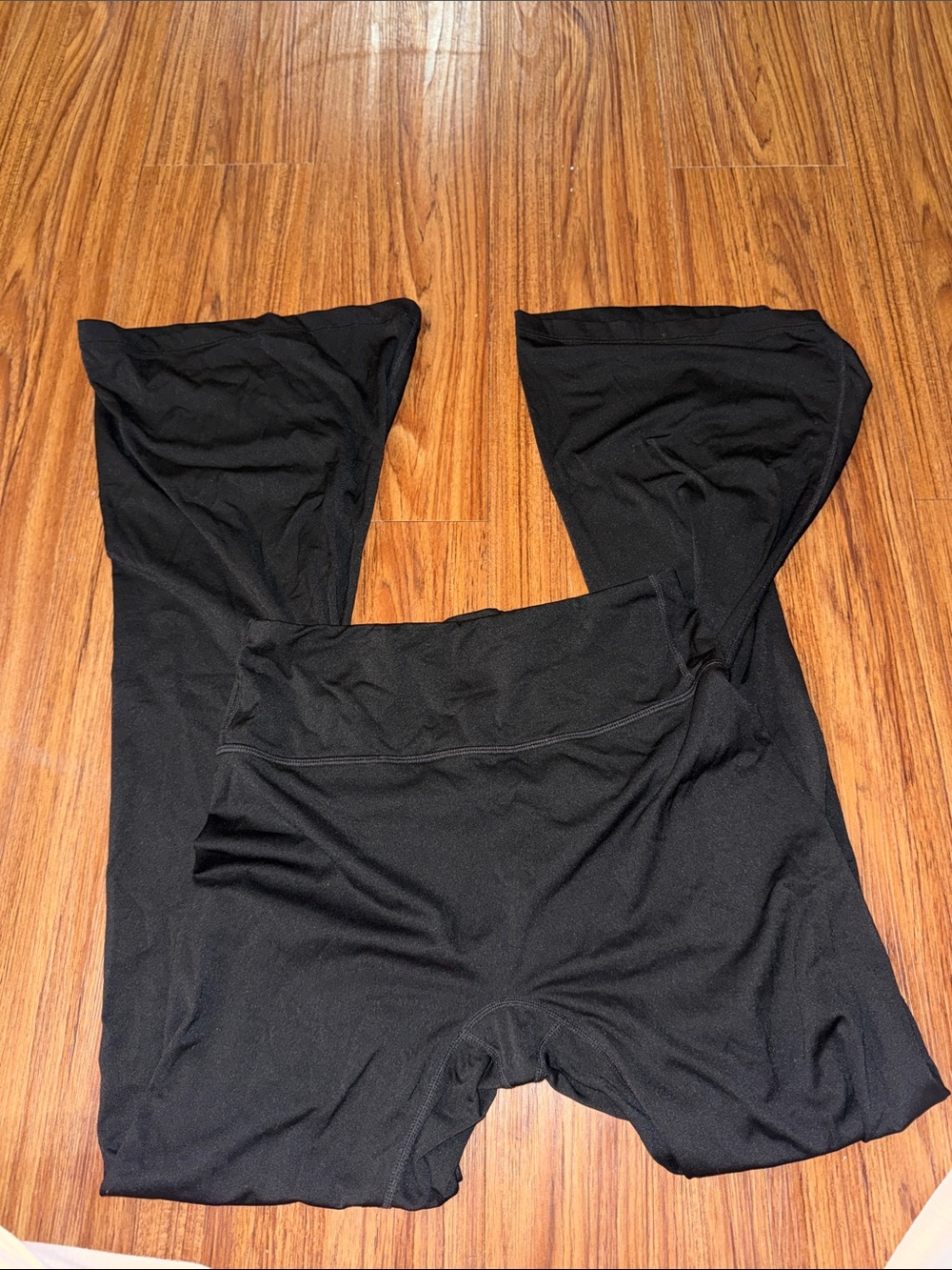 Black Wide Leg Leggings